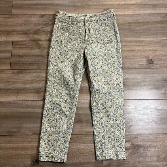 Anthropologie Pilcro Ultra High Rise Slim Utility Jeans Women 28 - Picture 2 of 7
